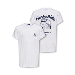 ONLY AND SONS KIDS OSJTACO REG SS TEE JRS BlancInscription