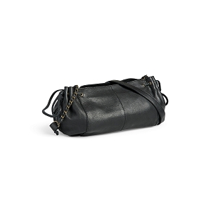 PIECES PCPIHANNA LEATHER CROSS BODY FC<br>Noir Cuir lisse