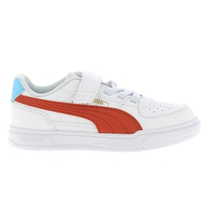 PUMA PS PUMA CAVEN Blanc orangeCuir synthétique