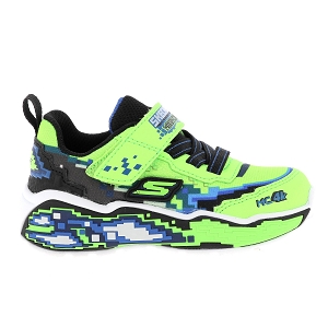 SKECHERS FLEXGLOW ULTRA Vert bleuToile Mesh