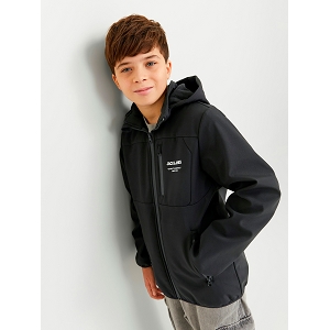 JACK AND JONES KIDS JJETHEO SOFTSHELL JACKET NOOS JNR Noir